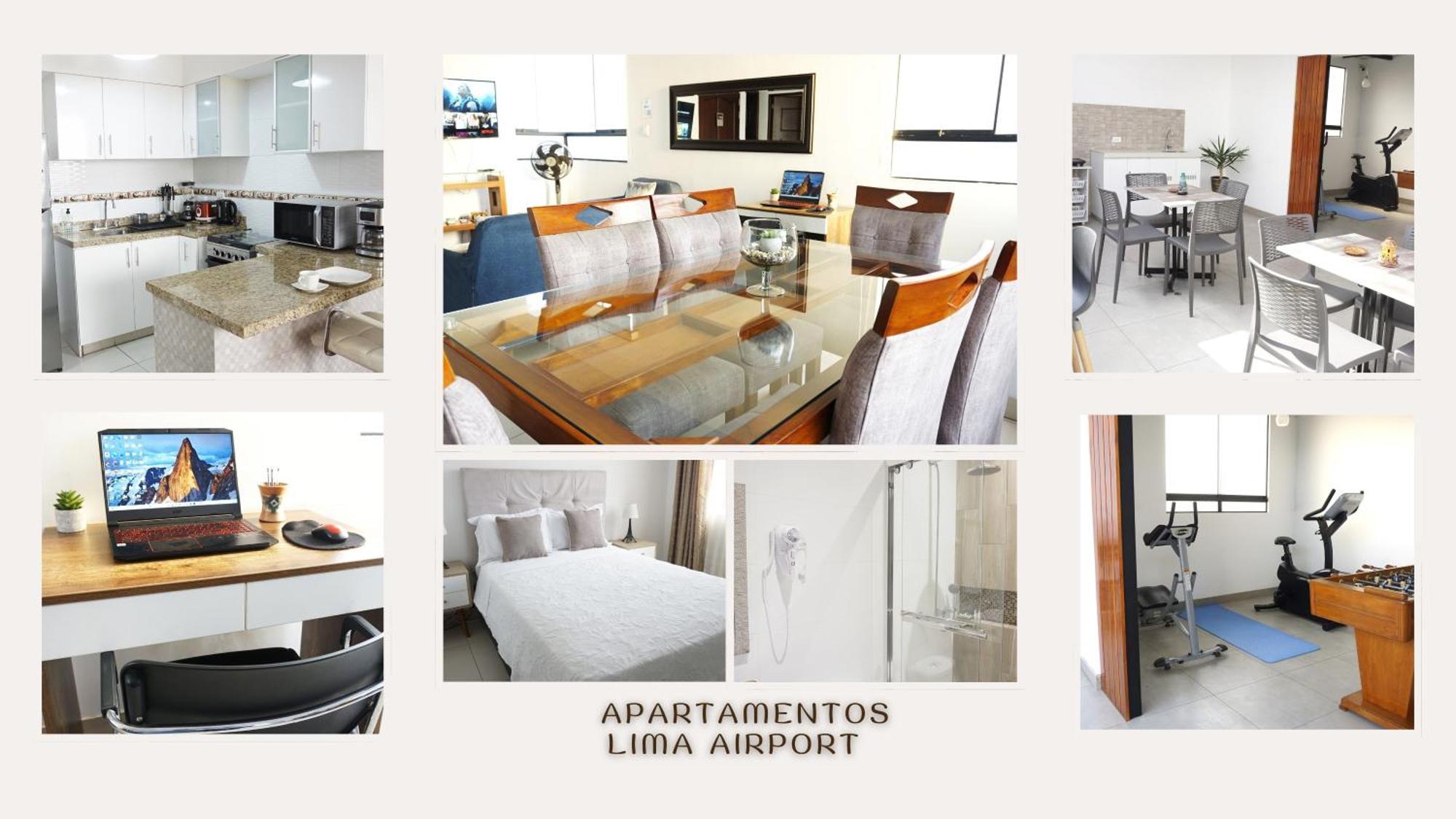 Apartamentos Lima Airport - Pillqu Peru المظهر الخارجي الصورة